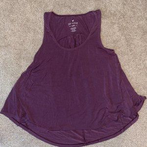American Eagle Soft and Sexy Tank in Wine